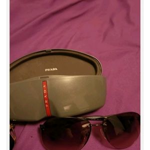 Men's Prada Aviator Sunglasses